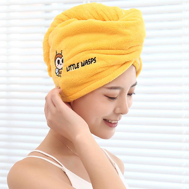 Coral Fleece Shower Cap with Embroidery - Quick Dry Hair Towel Wrap Soft Absorbent Bath Accessory for Women Hair Care 63*25cm фіолетовий
Coral Fleece Shower Cap with Embroidery - Quick Dry Hair Towel Wrap Soft Absorbent Bath Accessory for Women Hair Care 63*25cm фіолетовий