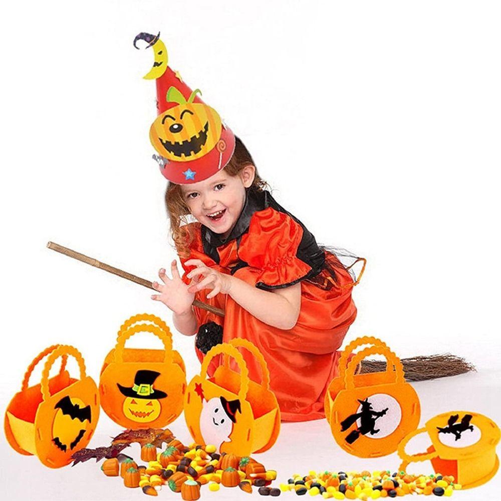 Pumpkin Pumpkin Bucket Non-woven Bat Candy Bag Halloween Ghost Bag Halloween Props
Pumpkin Pumpkin Bucket Non-woven Bat Candy Bag Halloween Ghost Bag Halloween Props
