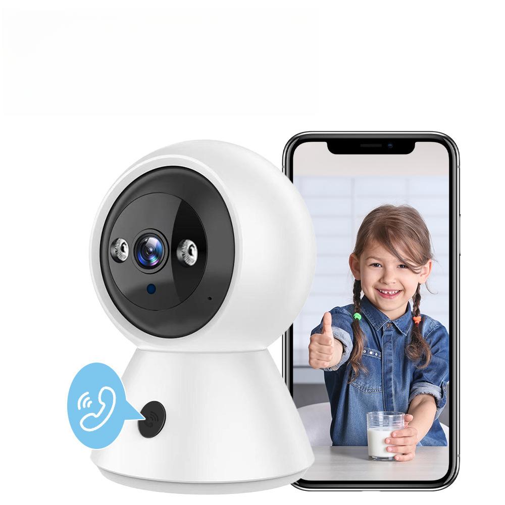 K11 camera high definition night vision panoramic monitoring home remote shaking head machine dual frequency dual light full color camera білий
K11 camera high definition night vision panoramic monitoring home remote shaking head machine dual frequency dual light full color camera білий