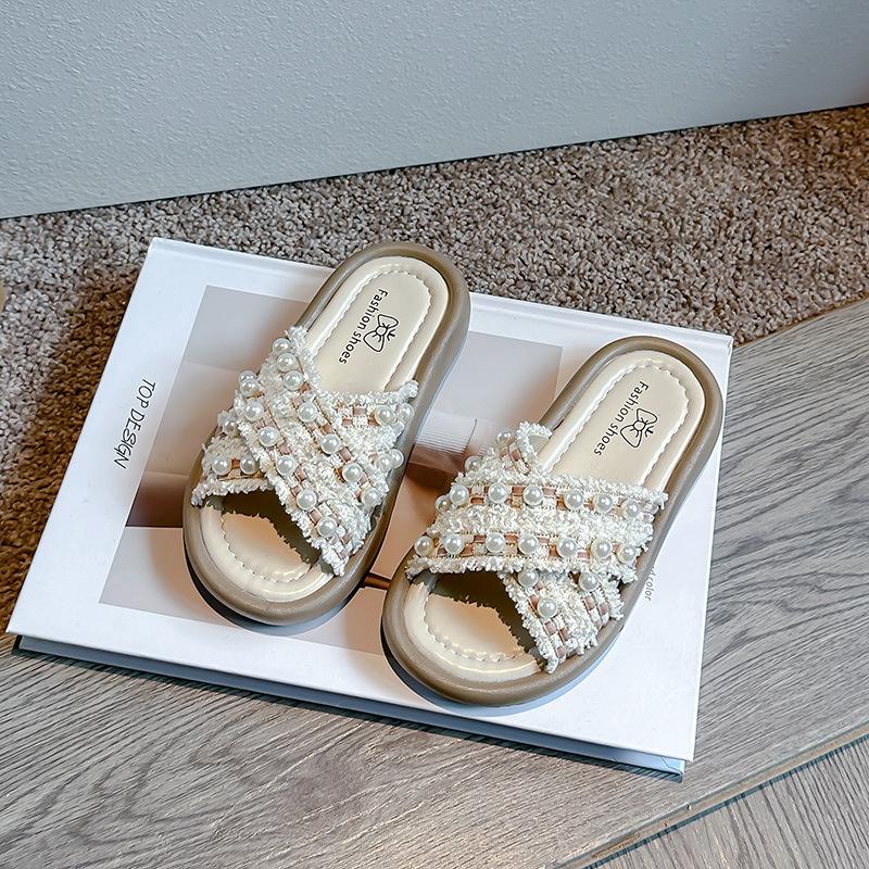 Girls Slippers Outdoors Lace Open Toes Kids Sandals Pearls Sweet 2025 Summer New Girls Princess Shoes Ins Trendy Casual Chic 26 бежевый
Girls Slippers Outdoors Lace Open Toes Kids Sandals Pearls Sweet 2025 Summer New Girls Princess Shoes Ins Trendy Casual Chic 26 бежевый