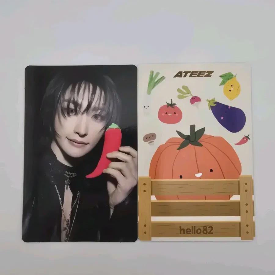 ATEEZ Иньюфан ЮС Предзаказ Бонус Фотокарточка
ATEEZ Иньюфан ЮС Предзаказ Бонус Фотокарточка