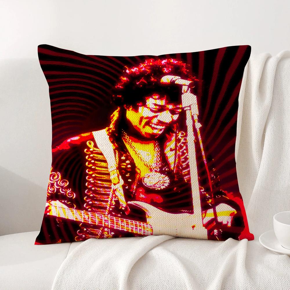 Singer JJimi HHendrix Cushion Cover Natural Linen Organic Fabric DoubleSided Printing Sofa Home Decor Breathable Bed Pillow 30x30cm
Singer JJimi HHendrix Cushion Cover Natural Linen Organic Fabric DoubleSided Printing Sofa Home Decor Breathable Bed Pillow 30x30cm