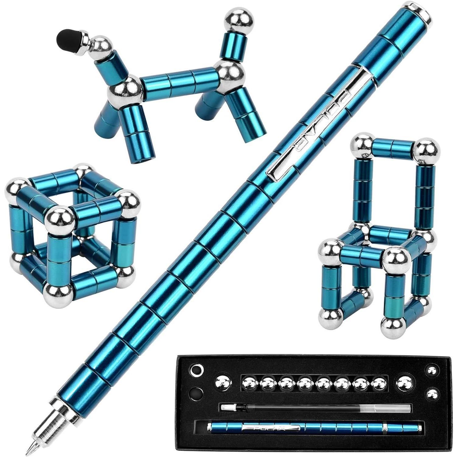 Кольорова іграшка Fidget Pen, сенсорний інструмент EDC Fidgeting Game, крутий гаджет, який найкраще підходить для зняття стресу та тривоги, а також для вбивства, оригінальні подарунки для підлітків і дорослих 18*6.7*1.9cm синій
Кольорова іграшка Fidget Pen, сенсорний інструмент EDC Fidgeting Game, крутий гаджет, який найкраще підходить для зняття стресу та тривоги, а також для вбивства, оригінальні подарунки для підлітків і дорослих 18*6.7*1.9cm синій