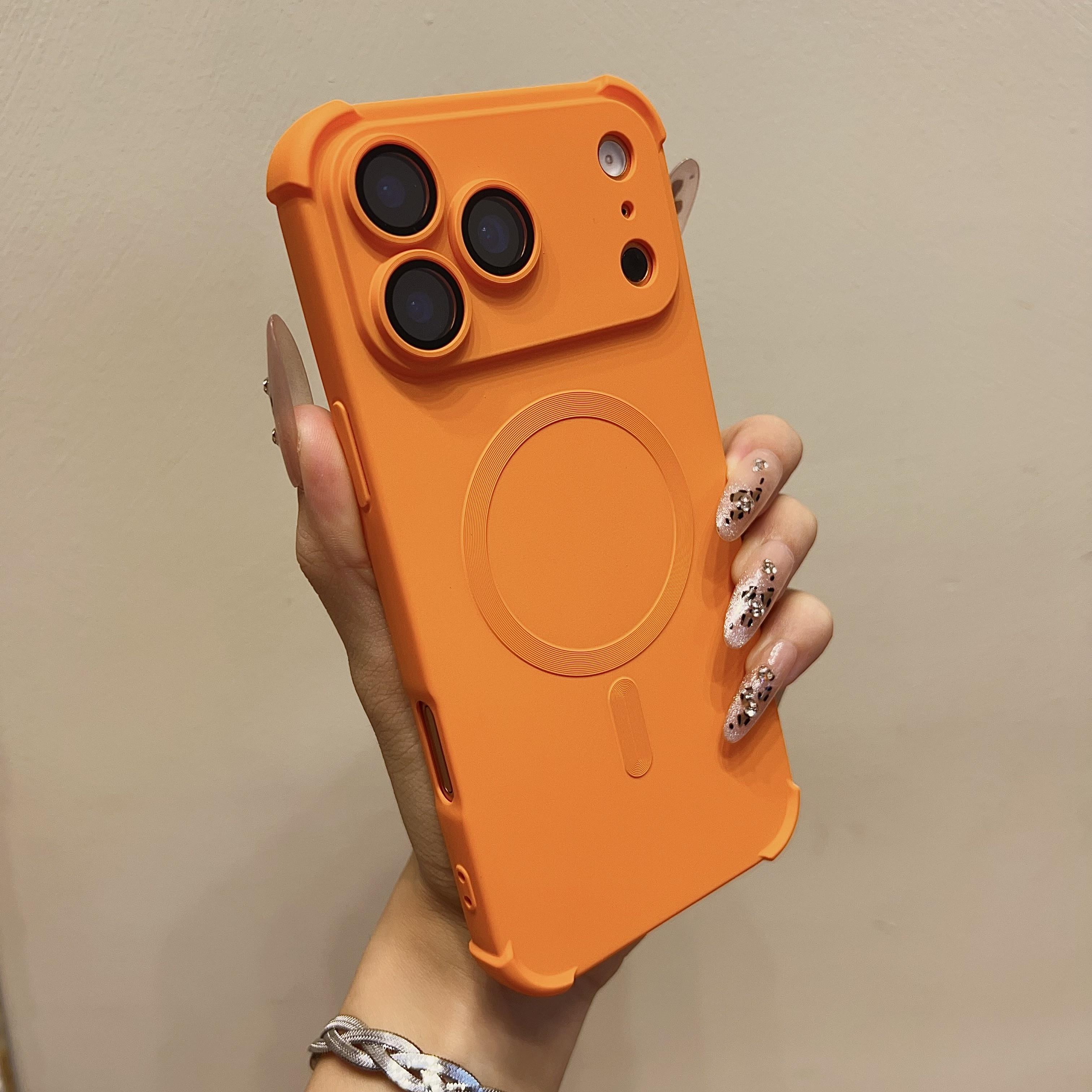 Magnetic Shockproof Silicone Bumper Phone Case For iPhone 17 16 15 14 13 12 Pro Max Plus For Magsafe Wireless Charge Cases Cover iPhone17 Pro Max оранжевый
Magnetic Shockproof Silicone Bumper Phone Case For iPhone 17 16 15 14 13 12 Pro Max Plus For Magsafe Wireless Charge Cases Cover iPhone17 Pro Max оранжевый