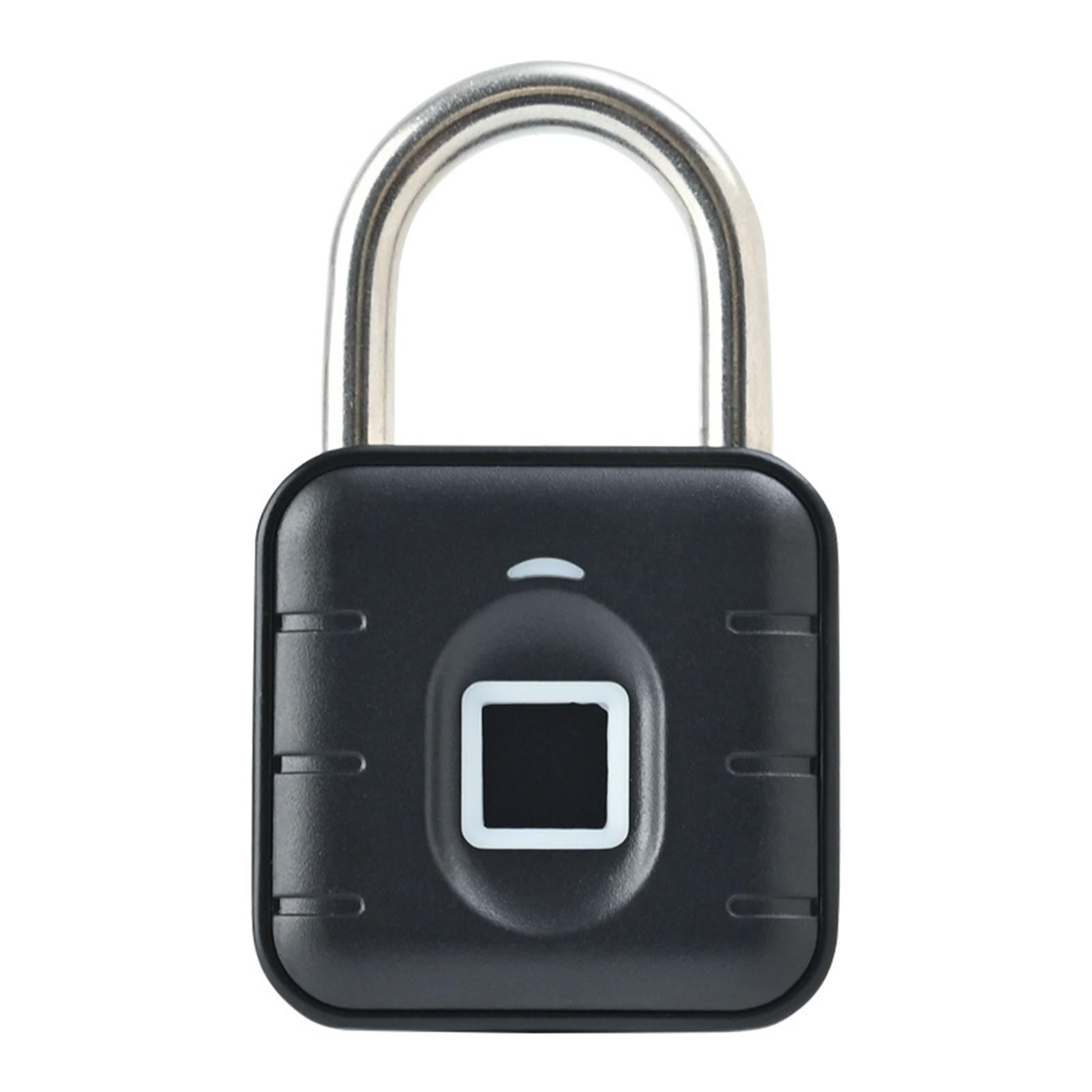 Smart Lock Smart Padlock Міцний і міцний замок для багажу, багажника, дверей Замок CR2032 Кнопка Fingerprint Lock чорний
Smart Lock Smart Padlock Міцний і міцний замок для багажу, багажника, дверей Замок CR2032 Кнопка Fingerprint Lock чорний