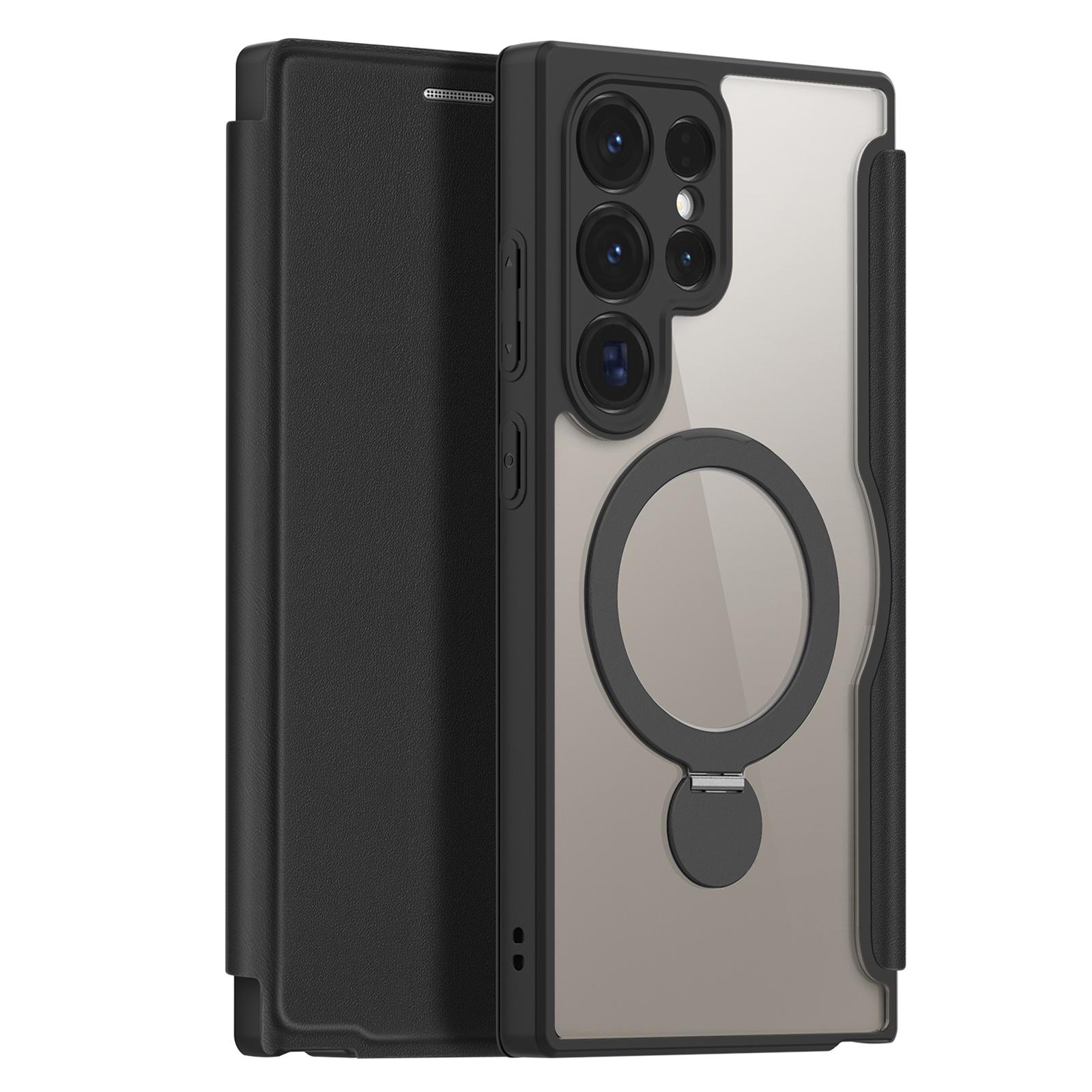 DUX DUCIS Skin X Pro for Samsung Galaxy S24 Ultra Cell Phone Case Magnetic Ring Kickstand Anti-drop Protective Cover Black
DUX DUCIS Skin X Pro for Samsung Galaxy S24 Ultra Cell Phone Case Magnetic Ring Kickstand Anti-drop Protective Cover Black