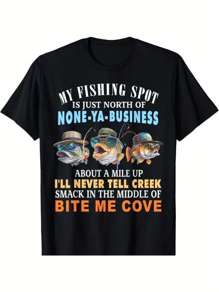 My Fishing Spot Is Just North Of None-ya-Busine wbr/ ss T-Shirt Unisex T-Shirt XXL
My Fishing Spot Is Just North Of None-ya-Busine wbr/ ss T-Shirt Unisex T-Shirt XXL