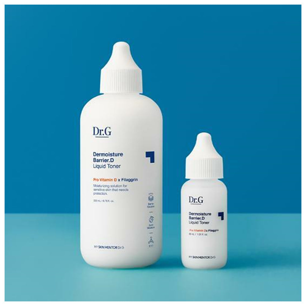 Dr.G The Moisture Barrier D Liquid Toner Set (200ml + 30ml)
Dr.G The Moisture Barrier D Liquid Toner Set (200ml + 30ml)