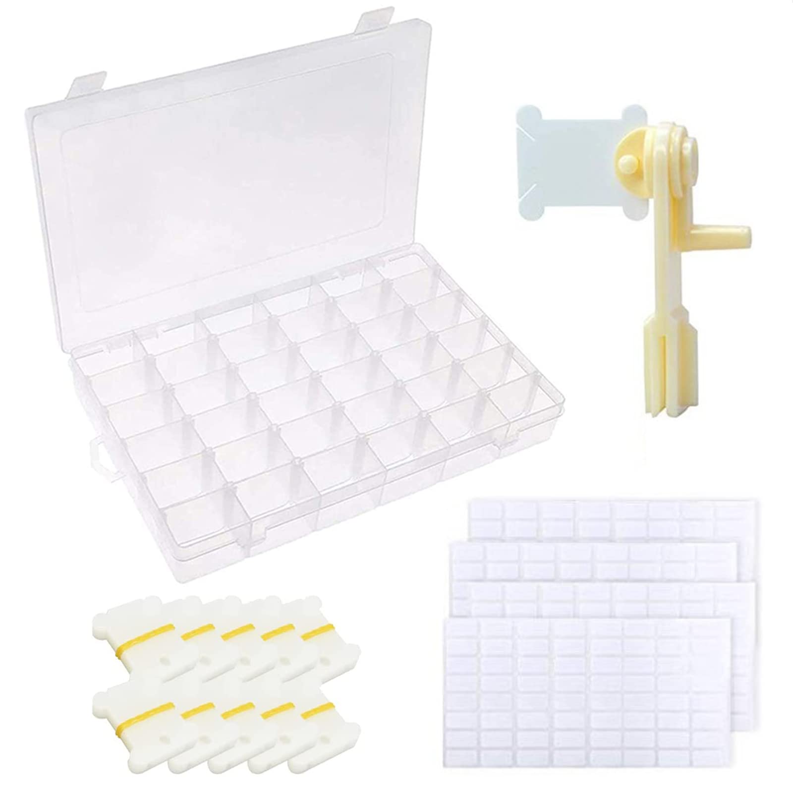 DFsucces Embroidery Thread Storage Embroidery thread storage case with spool and Large capacity storage for DIY and craft projects Set dividers,
DFsucces Embroidery Thread Storage Embroidery thread storage case with spool and Large capacity storage for DIY and craft projects Set dividers,