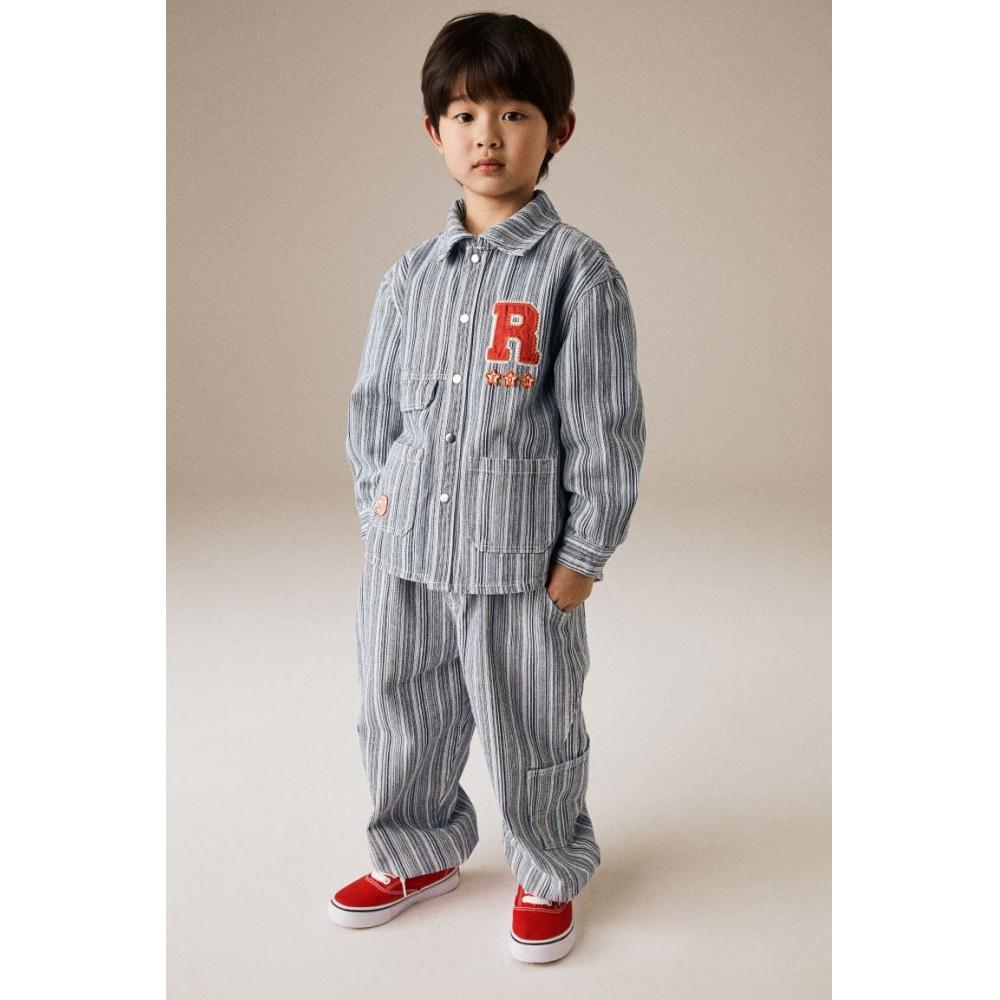 Брюки-карго HM Balloon Leg, синяя полоска
Брюки-карго HM Balloon Leg, синяя полоска