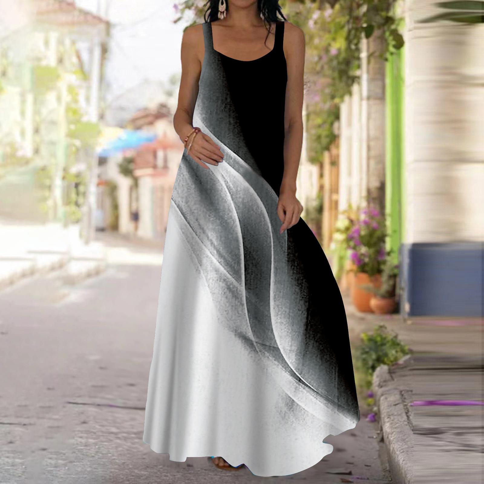 Женское платье-комбинация Длинное платье макси Трехцветное платье с ослепительным изображением и принтом Весна и лето с v-образным вырезом для отдыха и отпуска 5XL белый
Женское платье-комбинация Длинное платье макси Трехцветное платье с ослепительным изображением и принтом Весна и лето с v-образным вырезом для отдыха и отпуска 5XL белый