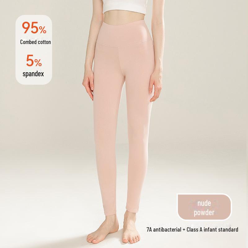 Женские облегающие брюки 7A из антибактериального хлопка с высокой талией на осень — легкие, с защитой от клещей, большого размера, с теплой внутренней частью. XL розовый/телесный
Женские облегающие брюки 7A из антибактериального хлопка с высокой талией на осень — легкие, с защитой от клещей, большого размера, с теплой внутренней частью. XL розовый/телесный