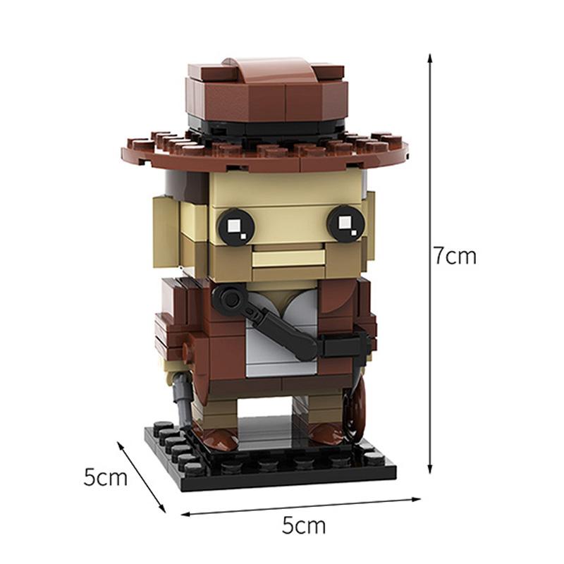Buildmoc Индиана Джонс Brickheadz Фильм Индиана Джонс: В поисках утраченного ковчега Главный герой Фигурки Экшн Строительные блоки Обучающие игрушки Подарок
Buildmoc Индиана Джонс Brickheadz Фильм Индиана Джонс: В поисках утраченного ковчега Главный герой Фигурки Экшн Строительные блоки Обучающие игрушки Подарок