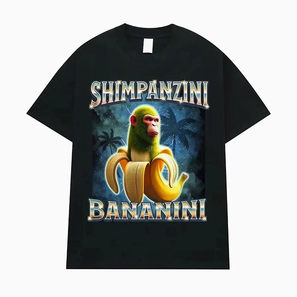 Shimpanzini Bananini T Shirt Italian Brainrot Funny Monkey Meme T-shirts Men Women Fashion Humor Style Short Sleeve T-shirt Tops 2XL
Shimpanzini Bananini T Shirt Italian Brainrot Funny Monkey Meme T-shirts Men Women Fashion Humor Style Short Sleeve T-shirt Tops 2XL