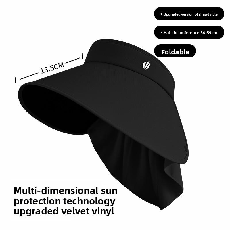 Large Brim Vinyl Sun Hat UV Protection Sun Hat Women s Empty Top Summer Wrap-around Foldable
Large Brim Vinyl Sun Hat UV Protection Sun Hat Women s Empty Top Summer Wrap-around Foldable