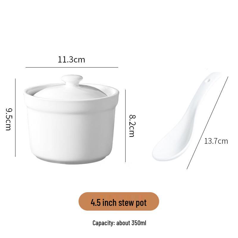 Abay Ceramic Steaming Egg Bowl & Stew Pot with Lid
Abay Ceramic Steaming Egg Bowl & Stew Pot with Lid