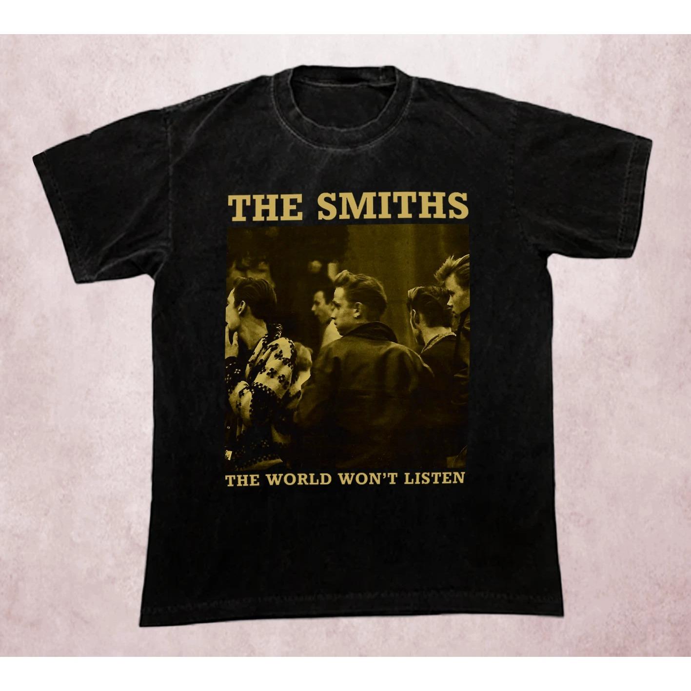 Summer Hot Sale The Smiths The World Wont Listen Tshirt Mens Round Neck Short Sleeved Tshirt S
Summer Hot Sale The Smiths The World Wont Listen Tshirt Mens Round Neck Short Sleeved Tshirt S