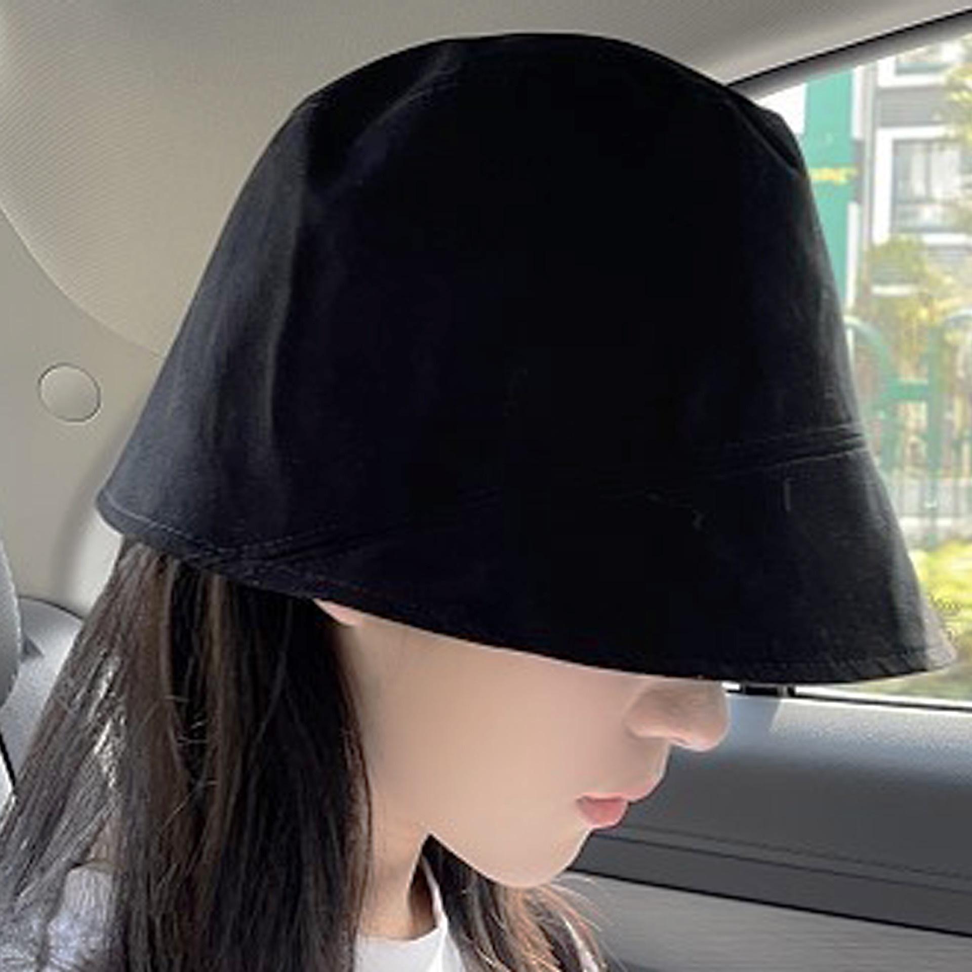 Новая весенне-осенняя универсальная шляпа-ведро, делающая лицо маленьким, шляпа рыбака, женская японская шляпа от солнца, женская защита от солнца