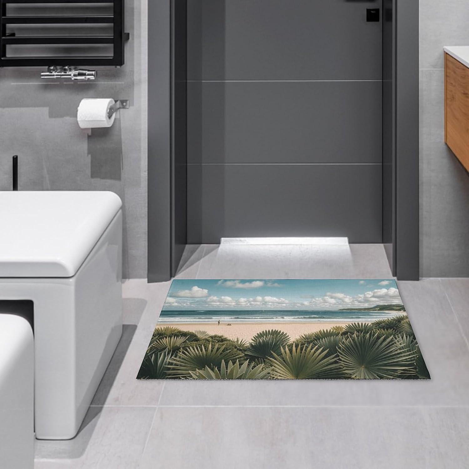 Crystal velvet carpetBeach Plantscape Area Rug for Living Room Non Slip Furry Carpet Indoor Machine Washable Rug Entryway Floor 60x90cm
Crystal velvet carpetBeach Plantscape Area Rug for Living Room Non Slip Furry Carpet Indoor Machine Washable Rug Entryway Floor 60x90cm