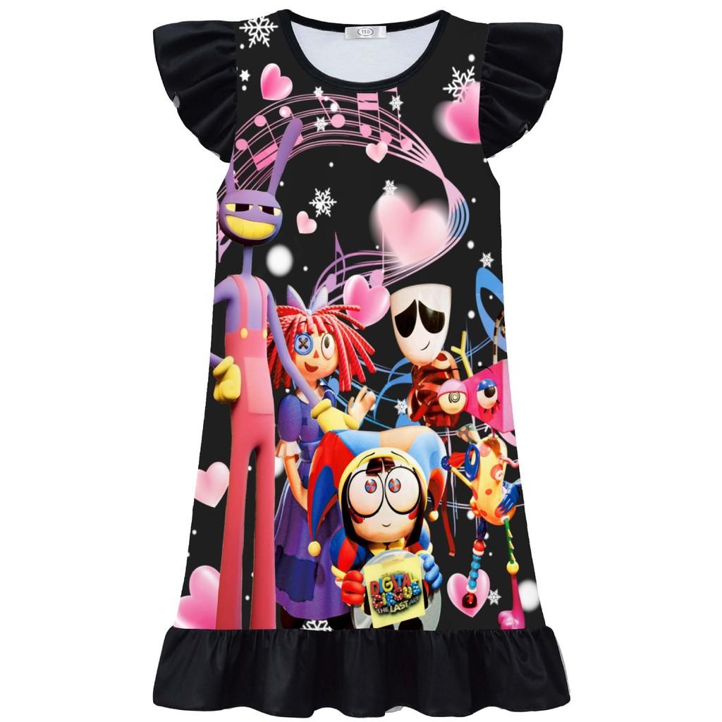 82626 Kids Girls Amazing Circus Print Ruffle Dress 150cm чорний
82626 Kids Girls Amazing Circus Print Ruffle Dress 150cm чорний
