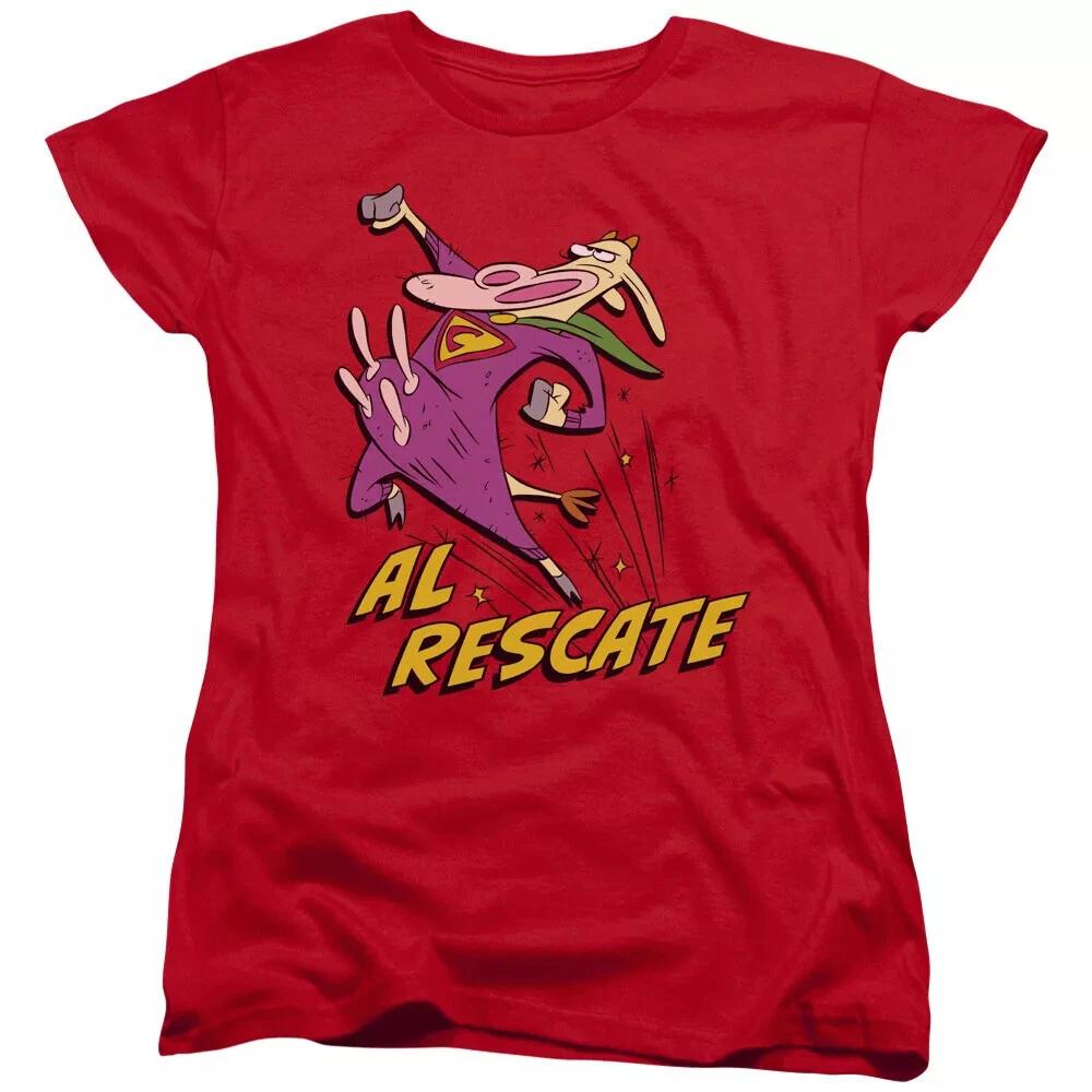 Cow & Chicken Al Rescate Women s T-Shirt 2XL
Cow & Chicken Al Rescate Women s T-Shirt 2XL