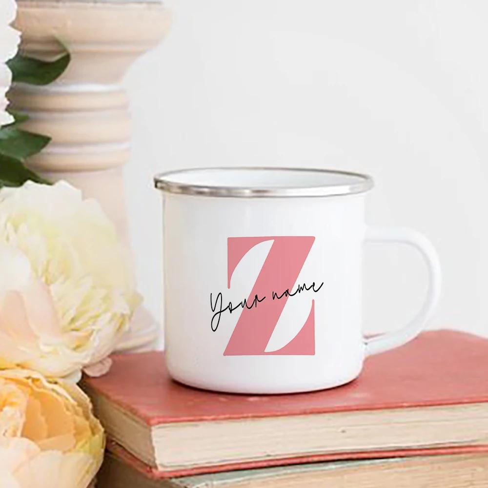 Custom Enamel Cocoa Mug Personalized Name Cup Girl Initial Name Women Breakfast Coffee Mugs Valentine s Day Gifts for Girlfriend 360ML
Custom Enamel Cocoa Mug Personalized Name Cup Girl Initial Name Women Breakfast Coffee Mugs Valentine s Day Gifts for Girlfriend 360ML