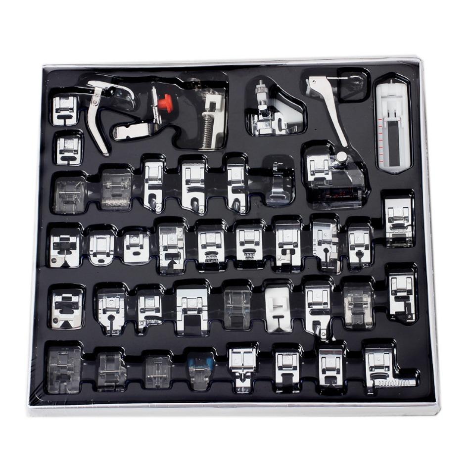 Multi Functional Home Sewing Machine Presser Foot 32 Piece Deluxe Presser Foot Set 1 Set 32 Pcs
Multi Functional Home Sewing Machine Presser Foot 32 Piece Deluxe Presser Foot Set 1 Set 32 Pcs