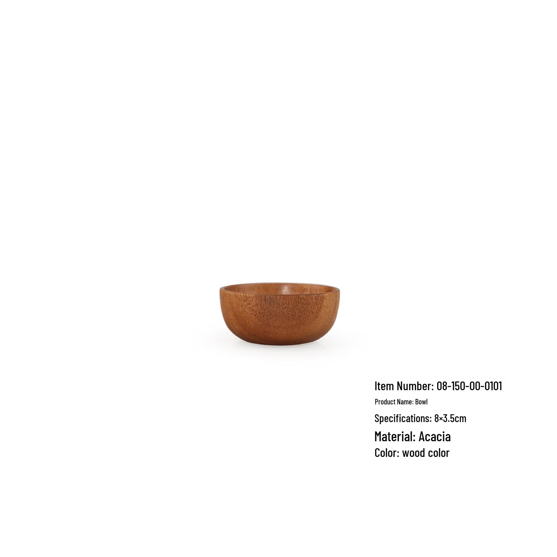 YFJY Acacia Wood Bowl Set - Japanese Style, Moisture-Proof Wooden Bowls and Plates for the Home.
YFJY Acacia Wood Bowl Set - Japanese Style, Moisture-Proof Wooden Bowls and Plates for the Home.