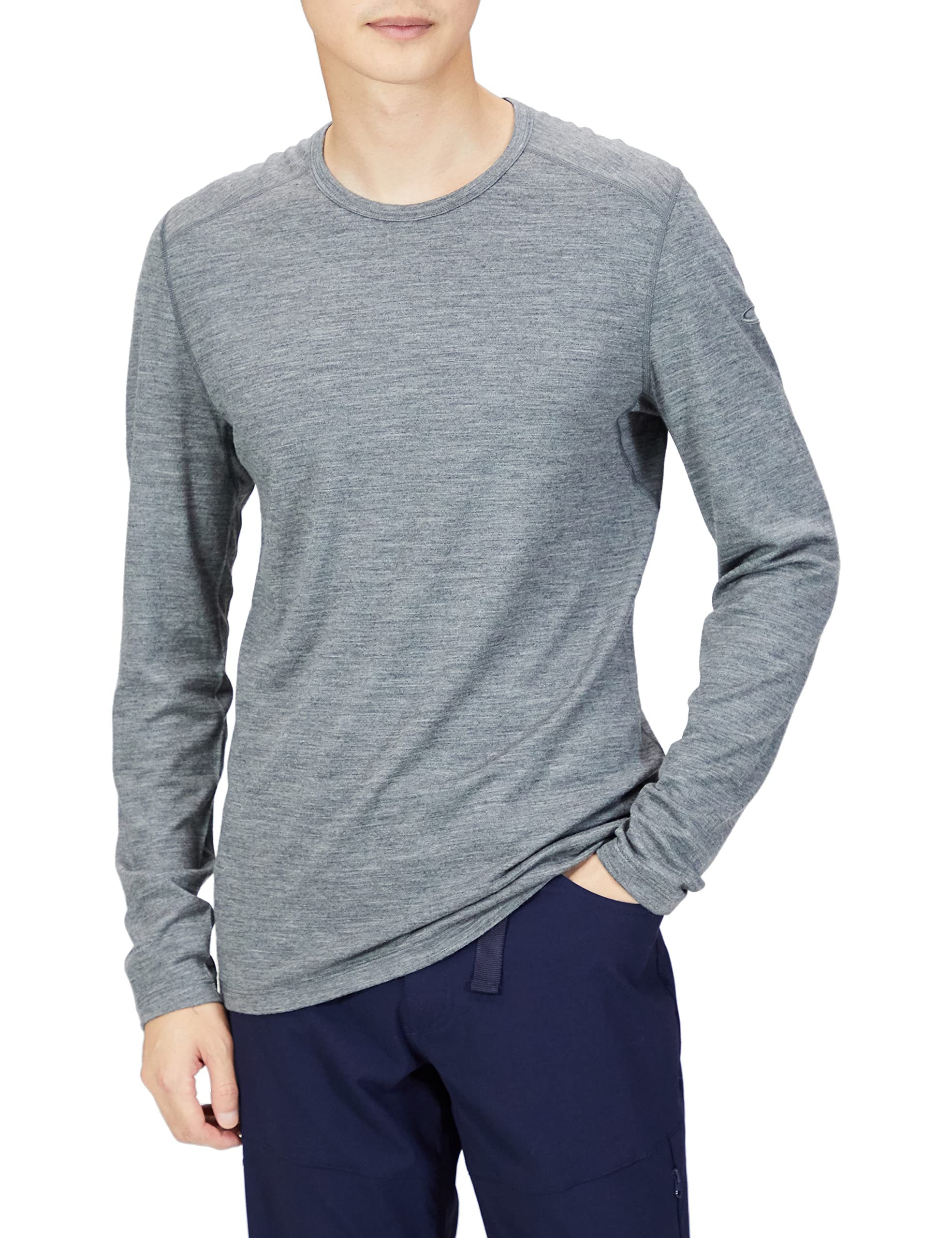 Мужская футболка Icebreaker Merino 200 Oasis с длинным рукавом и круглым вырезом (IX20220GR_Серый с вкраплениями, Размер S)
Мужская футболка Icebreaker Merino 200 Oasis с длинным рукавом и круглым вырезом (IX20220GR_Серый с вкраплениями, Размер S)