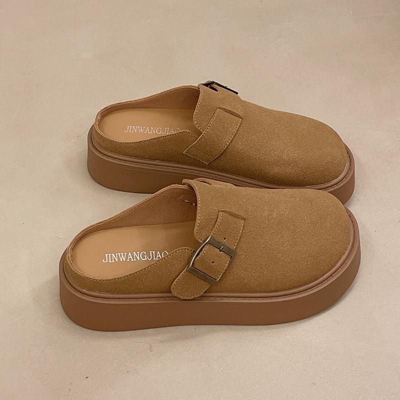 Retro thick-soled Birkenstock bag head half slippers women s 2025 spring and autumn new height-increasing outer wear lazy people pedal Birkenstock sh 40
Retro thick-soled Birkenstock bag head half slippers women s 2025 spring and autumn new height-increasing outer wear lazy people pedal Birkenstock sh 40