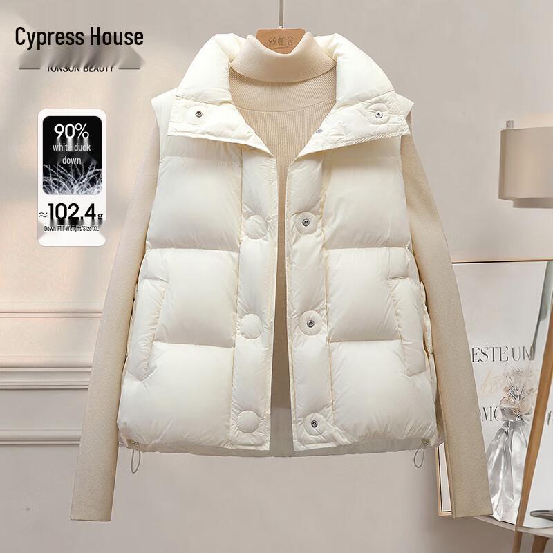 Женский свободный пуховый жилет со стойкой M
Женский свободный пуховый жилет со стойкой M