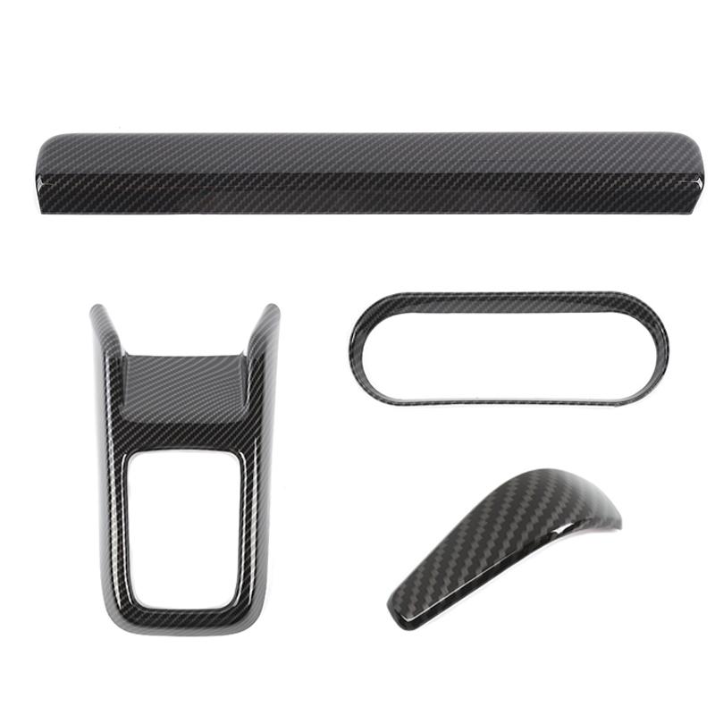 Украшение отсека для хранения переднего пассажира автомобиля, наклейки для декора переключателя кондиционера и рычага переключения передач для Suzuki Jimny 2007-2017, ABS, аксессуары для интерьера
Украшение отсека для хранения переднего пассажира автомобиля, наклейки для декора переключателя кондиционера и рычага переключения передач для Suzuki Jimny 2007-2017, ABS, аксессуары для интерьера