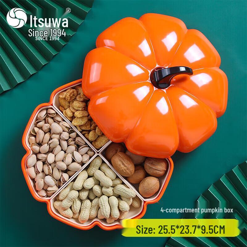Wand Pumpkin Divided Melamine Serving Tray
Wand Pumpkin Divided Melamine Serving Tray