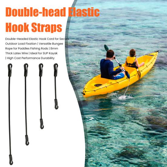 Adjustable Bungee Cord with Hooks Double-Headed Elastic Rope Tie for Secure Fastening Outdoor Camping Flexible Hook Straps for Tents Kayaks Bike Rack 20cm
Adjustable Bungee Cord with Hooks Double-Headed Elastic Rope Tie for Secure Fastening Outdoor Camping Flexible Hook Straps for Tents Kayaks Bike Rack 20cm