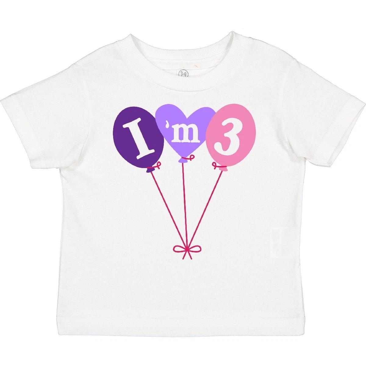 Inktastic 3rd Birthday Balloons 3 Year Old Toddler kids boys T-Shirt Childs Party Idea Kid 100
Inktastic 3rd Birthday Balloons 3 Year Old Toddler kids boys T-Shirt Childs Party Idea Kid 100
