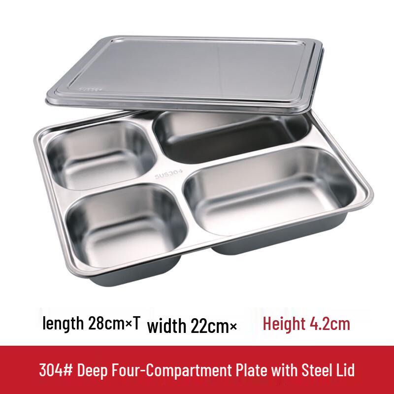 Ruhan 304 Stainless Steel Divided Lunch Box
Ruhan 304 Stainless Steel Divided Lunch Box