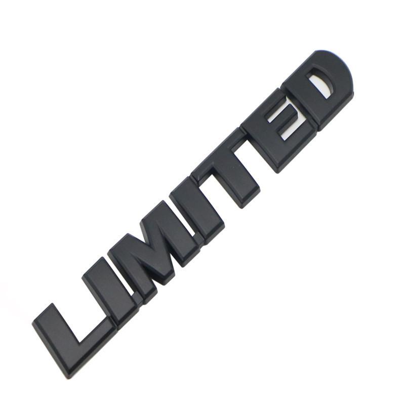Chrome Black Limited Letters Rear Trunk Fender Emblem Badge Sticker Decals For Toyota Highlander Tacoma Tundra Car Accessories чёрный
Chrome Black Limited Letters Rear Trunk Fender Emblem Badge Sticker Decals For Toyota Highlander Tacoma Tundra Car Accessories чёрный