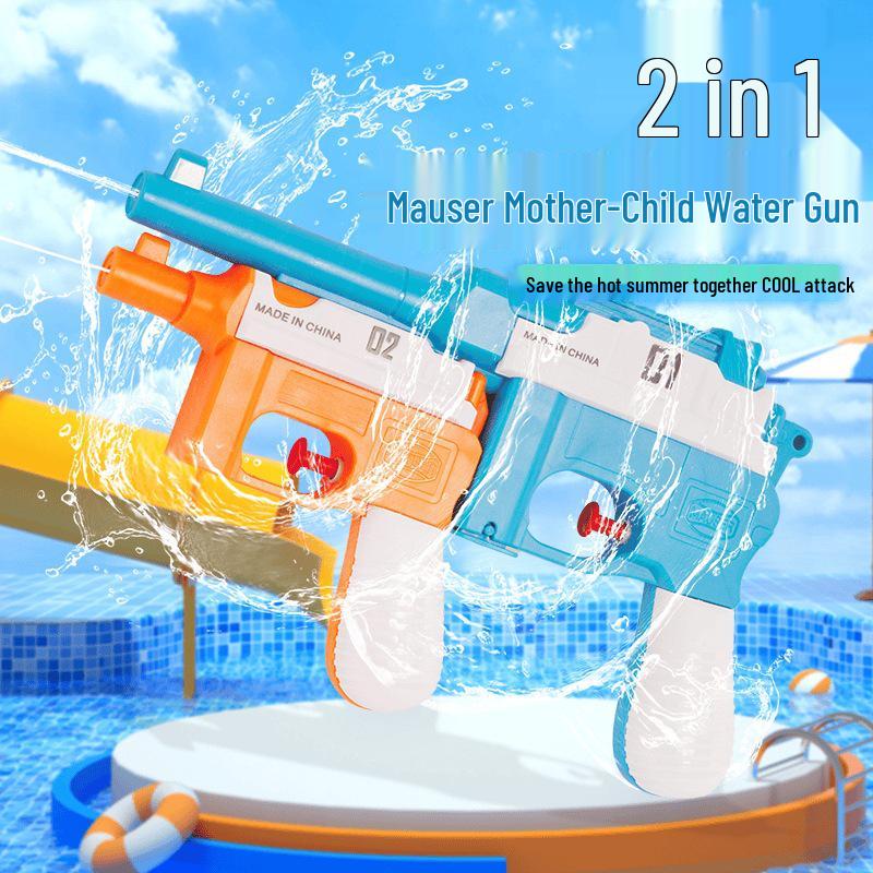 Mauser Parent-Child Double Water Pistol: Ideal for Water Splashing Festivals and Fun Water Fights
Mauser Parent-Child Double Water Pistol: Ideal for Water Splashing Festivals and Fun Water Fights