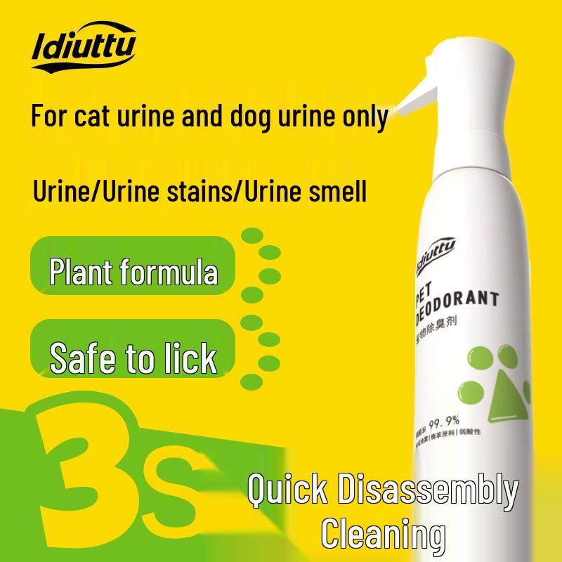 Bio-Enzyme Pet Deodorizer & Disinfectant 300ml for Dogs & Cats – Eliminates Urine Odor & Antibacterial 1 bottle Pet Deodorizer 300ml
Bio-Enzyme Pet Deodorizer & Disinfectant 300ml for Dogs & Cats – Eliminates Urine Odor & Antibacterial 1 bottle Pet Deodorizer 300ml
