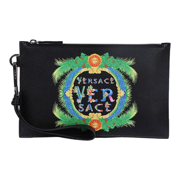 Versace Classic Lychee Texture Commuter Fashion Large Logo Calfskin Clutch Men Clutch Black DP84725-DVSIGD-41MP Basic Set (Bag+Dust Bag)
Versace Classic Lychee Texture Commuter Fashion Large Logo Calfskin Clutch Men Clutch Black DP84725-DVSIGD-41MP Basic Set (Bag+Dust Bag)
