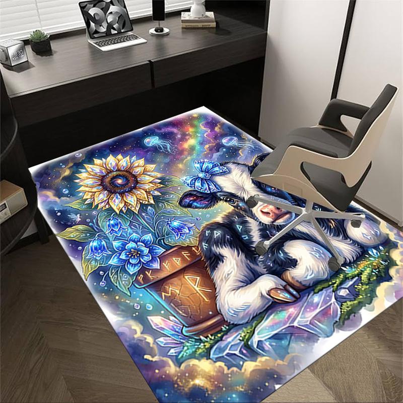 1PC Cow Fantasy Non-Slip Floor Carpet Compatible for Office&Living Room&Bedroom&Dining room - Soft & Pattern-G0379 60cm by 90cm
1PC Cow Fantasy Non-Slip Floor Carpet Compatible for Office&Living Room&Bedroom&Dining room - Soft & Pattern-G0379 60cm by 90cm