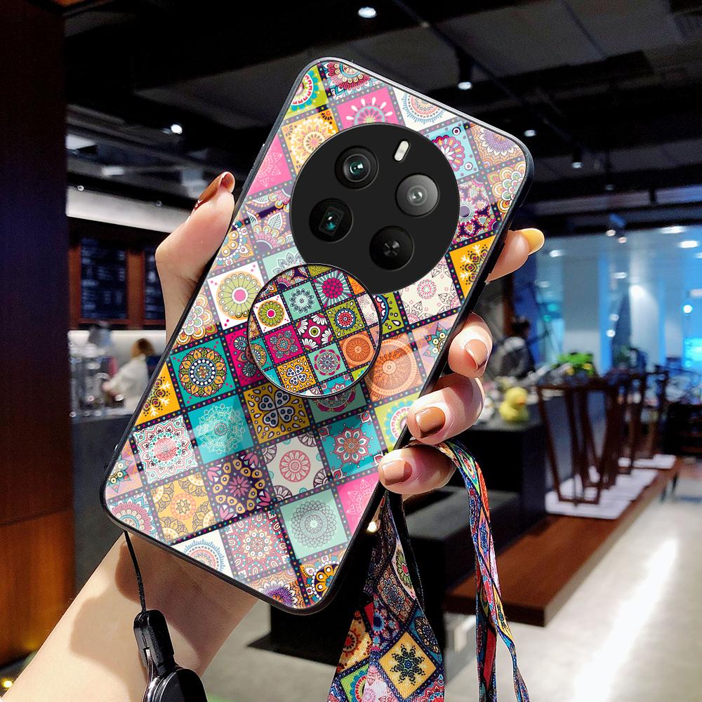 For Realme 12 Pro 5G/12 Pro+ 5G Tempered Glass Case Pattern Print Kickstand Phone Cover Checkered Pattern
For Realme 12 Pro 5G/12 Pro+ 5G Tempered Glass Case Pattern Print Kickstand Phone Cover Checkered Pattern