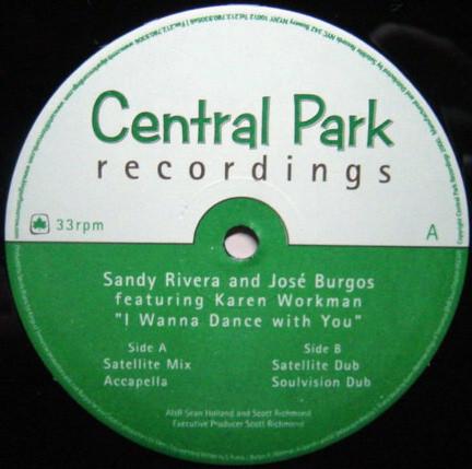 12inch Record SANDY RIVERA & JOSE BURGOS - I Wanna Dance With You CPR3001 Central Park Re 2000 US Dance & Electronica Used
12inch Record SANDY RIVERA & JOSE BURGOS - I Wanna Dance With You CPR3001 Central Park Re 2000 US Dance & Electronica Used