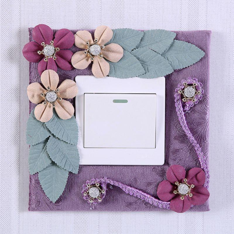 Европейская Высококачественная Ручная Работа Гостиная Спальня Грязеотталкивающая Ткань Crabapple flower purple Neutral within 8.6*8.6cm