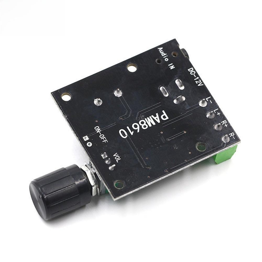 Class D Audio Board PAM8610 Dual Channel 15W x 2 Output Power Module for 6V to 15V DC Input Electronic Projects China Mainland
Class D Audio Board PAM8610 Dual Channel 15W x 2 Output Power Module for 6V to 15V DC Input Electronic Projects China Mainland