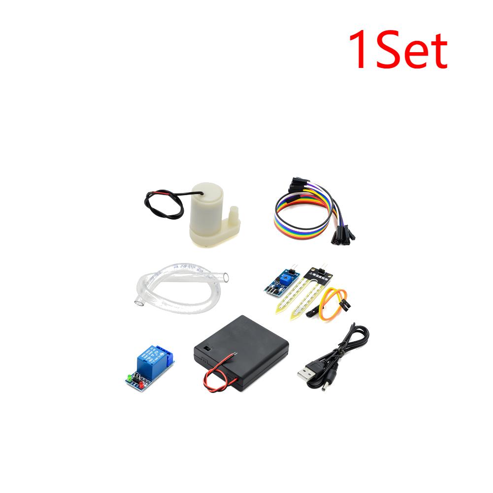 1-10 Комплект Модуль автоматического полива DIY Комплект Автоматический полив Датчик влажности почвы Релейный модуль Шланг 50 см для Arduino
1-10 Комплект Модуль автоматического полива DIY Комплект Автоматический полив Датчик влажности почвы Релейный модуль Шланг 50 см для Arduino
