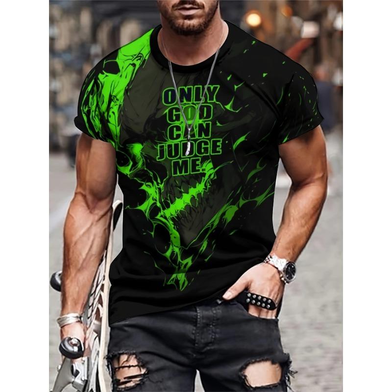 Summer Round Neck 3D “Only God Can Judge Me” Print Top Fashionable Casual Short Sleeved Men s T-shirts XS
Summer Round Neck 3D “Only God Can Judge Me” Print Top Fashionable Casual Short Sleeved Men s T-shirts XS