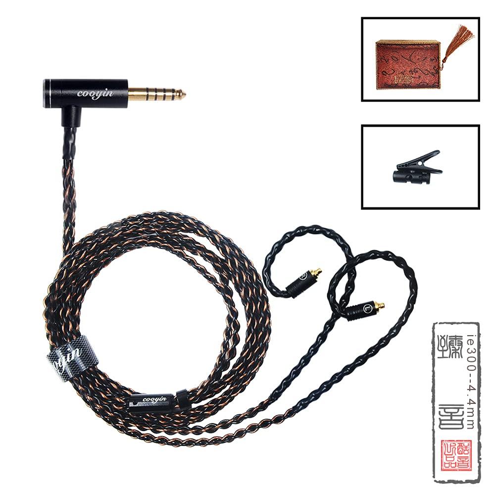 cooyin Recable for Sennheiser Earphones and Single Crystal Copper Single Crystal Copper Balanced Compatible with and Headphones, 8-Core +
cooyin Recable for Sennheiser Earphones and Single Crystal Copper Single Crystal Copper Balanced Compatible with and Headphones, 8-Core +