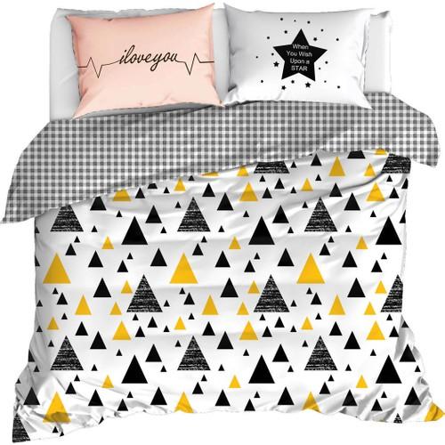 Комплект пододеяльников Enlora из 100% натурального хлопка Double Ilove Black-Yellow
Комплект пододеяльников Enlora из 100% натурального хлопка Double Ilove Black-Yellow
