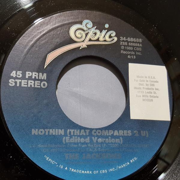 7-дюймовая пластинка JACKSONS Nothin That Compares 2 U Edited 3468688 Epic 1989 Канада Танцевальная Электроника Б/у
7-дюймовая пластинка JACKSONS Nothin That Compares 2 U Edited 3468688 Epic 1989 Канада Танцевальная Электроника Б/у